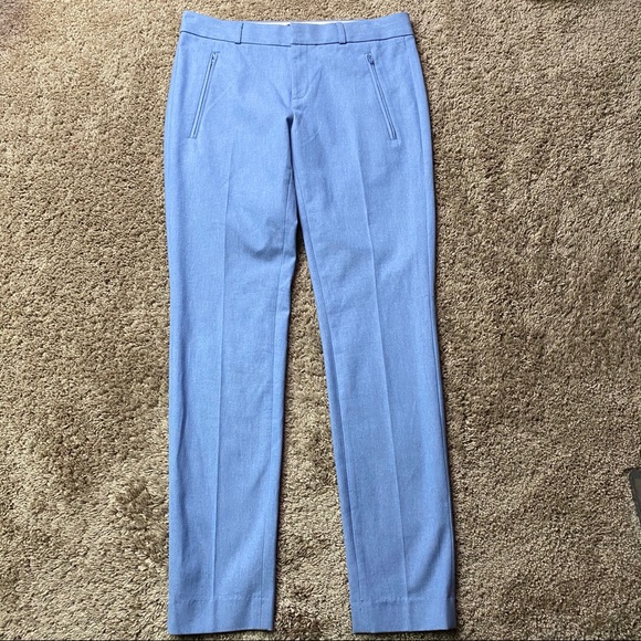 Banana Republic Blue Sloan Zip-pocket Pant 4L - Picture 2 of 8